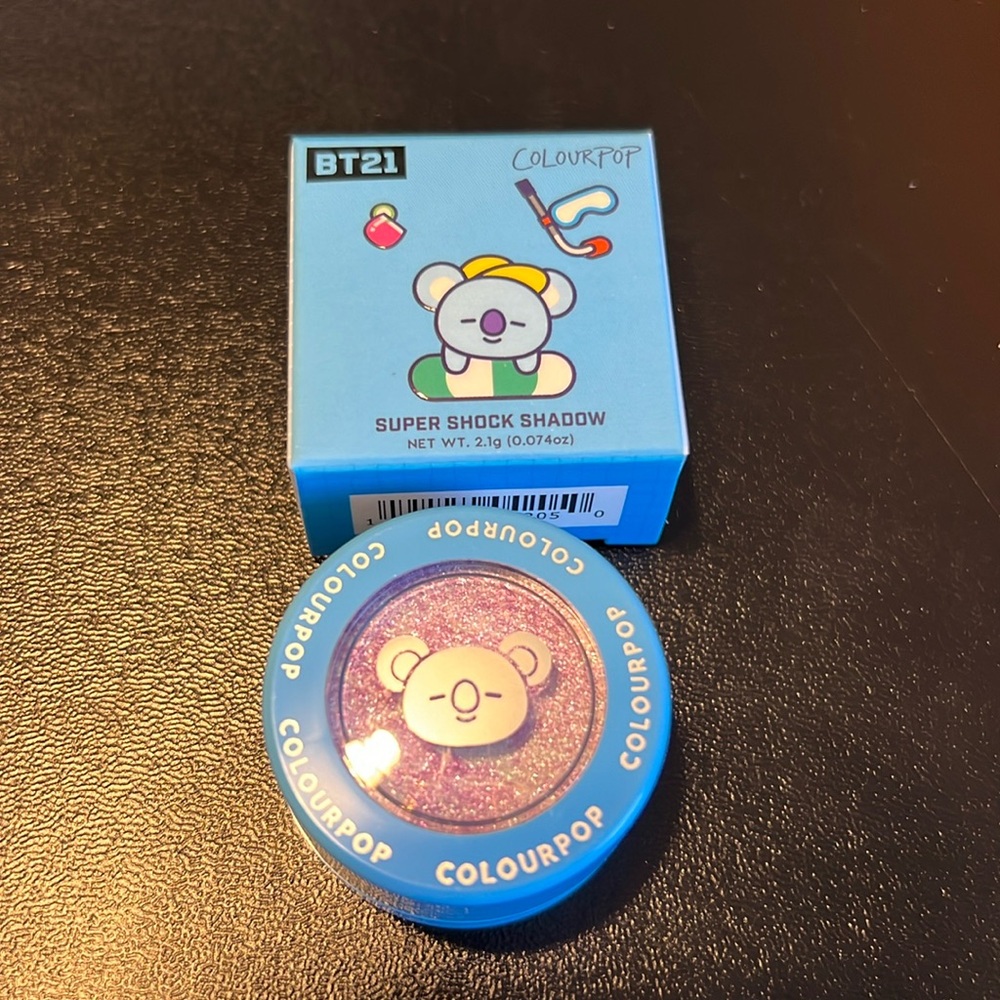 Colourpop xBT21 super shock shadow